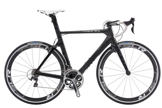 Giant Propel Advanced - Shimano Ultegra - Zwart / Grijs - Carbon